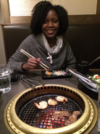 Japanese BBQ with my boo.